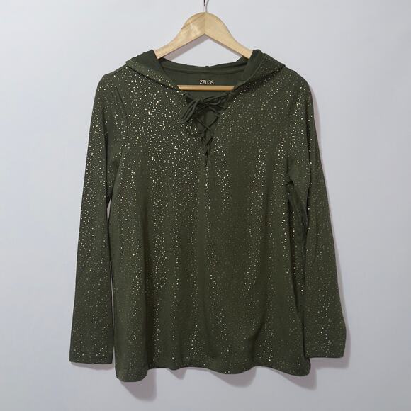 Zelos Pullover Hoodie women’s size medium - Picture 1 of 6
